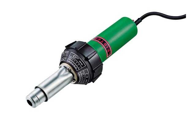 Leister TRIAC AT Digitaal Scherm