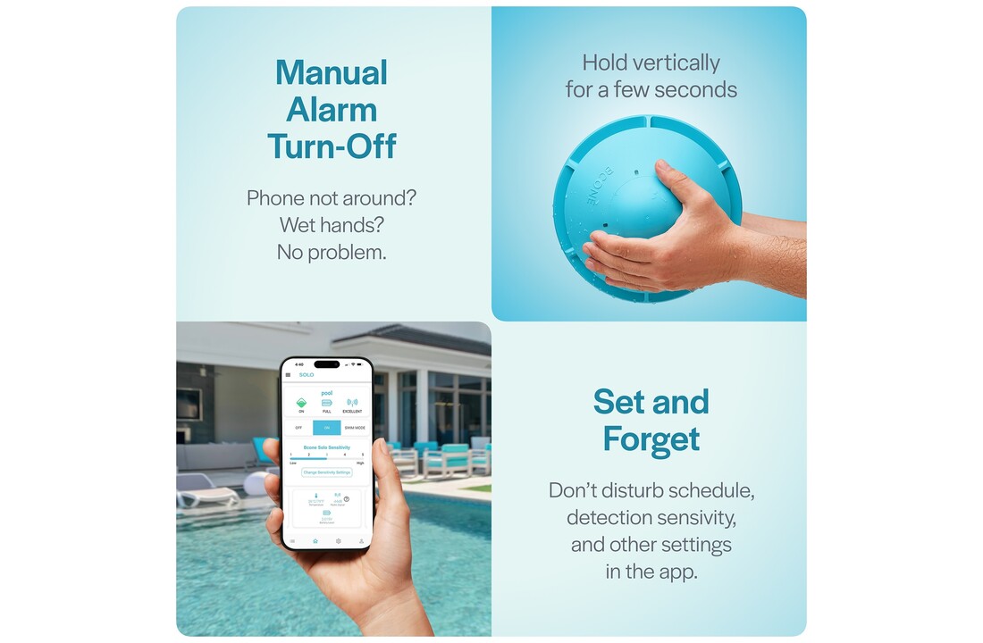 Lifebuoy BCone Solo Zwembad Alarmsysteem