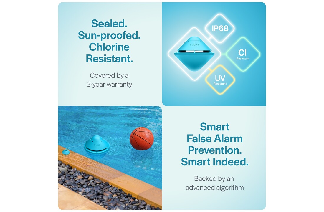 Lifebuoy BCone Solo Zwembad Alarmsysteem