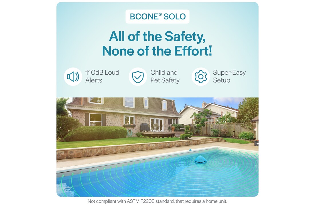 Lifebuoy BCone Solo Zwembad Alarmsysteem