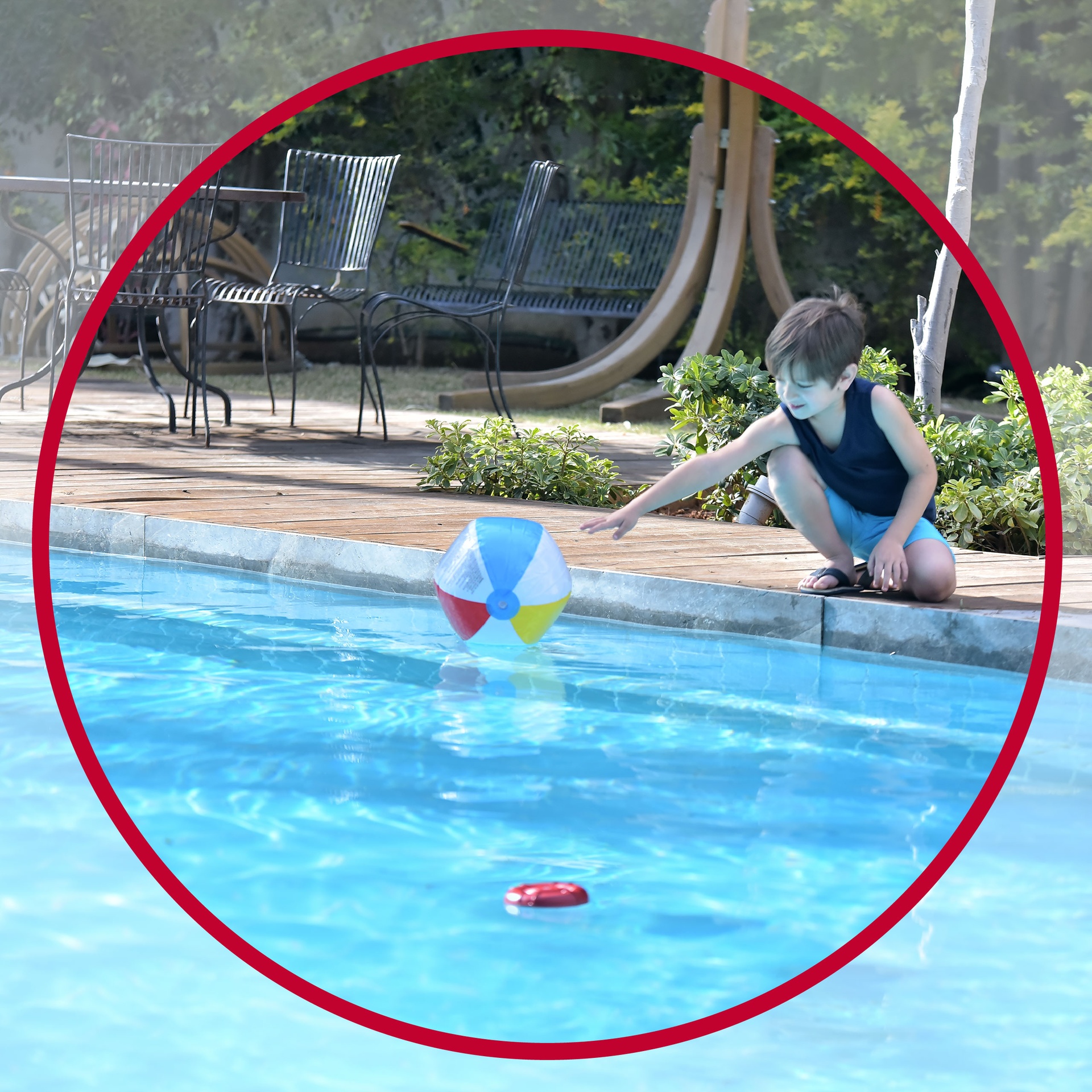 Lifebuoy Zwembad Alarmsysteem