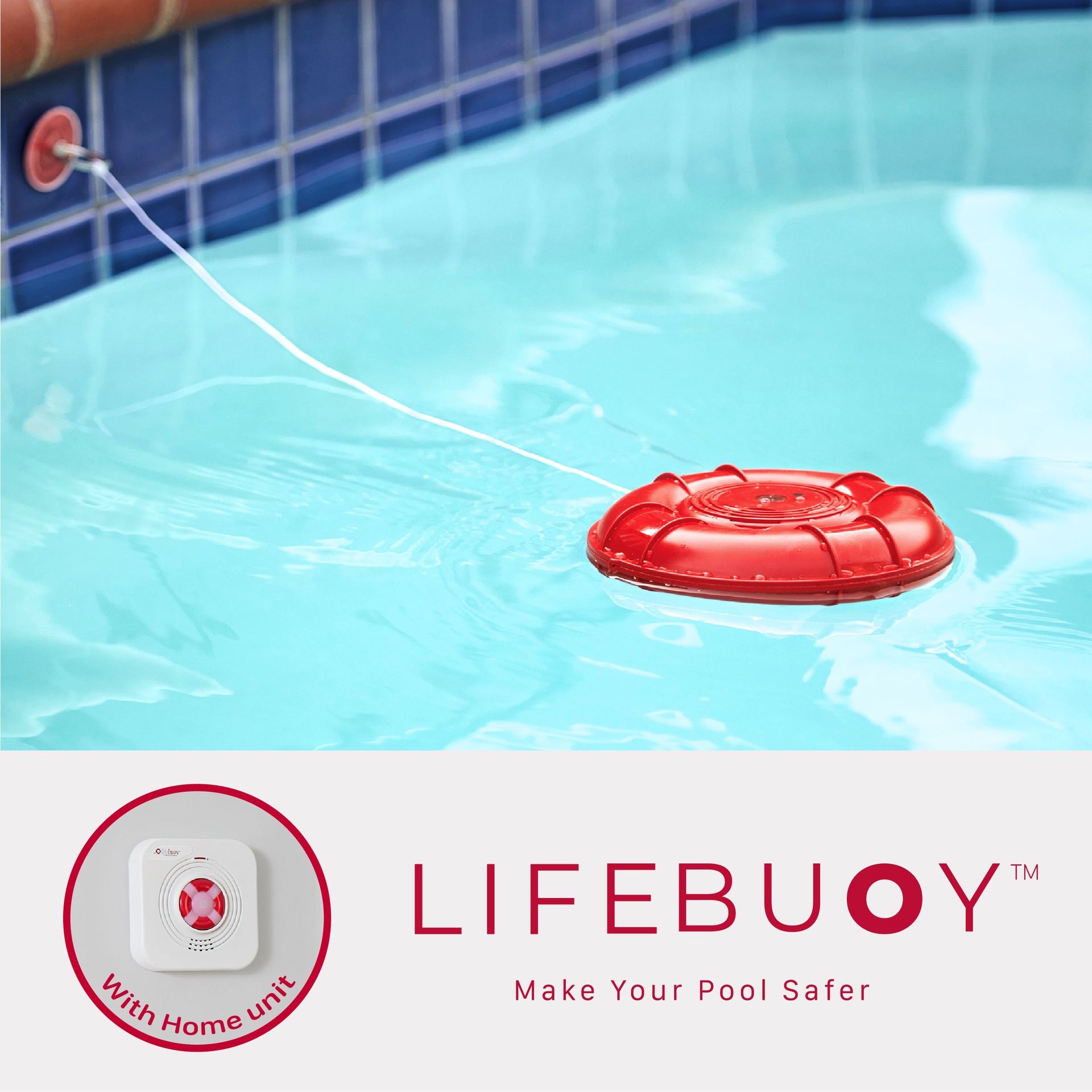 Lifebuoy Zwembad Alarmsysteem