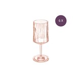 Koziol superglas club No. 04  wijnglas 300 ml 6  stuks