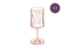 Koziol superglas club No. 04  wijnglas 300 ml 6  stuks