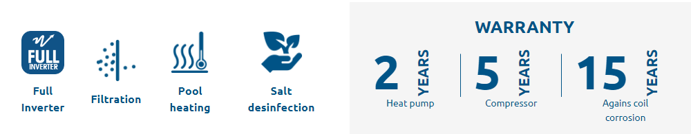 Poolex Poolican 4 in 1 compleet zwembadsysteem