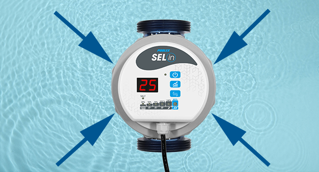 Poolex SEL-in zout elektrolyse compact