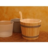 Sauna Emmer Lariks 5 Liter - Naturel