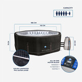 Netspa Opblaasbare spa- Python 5 persoons