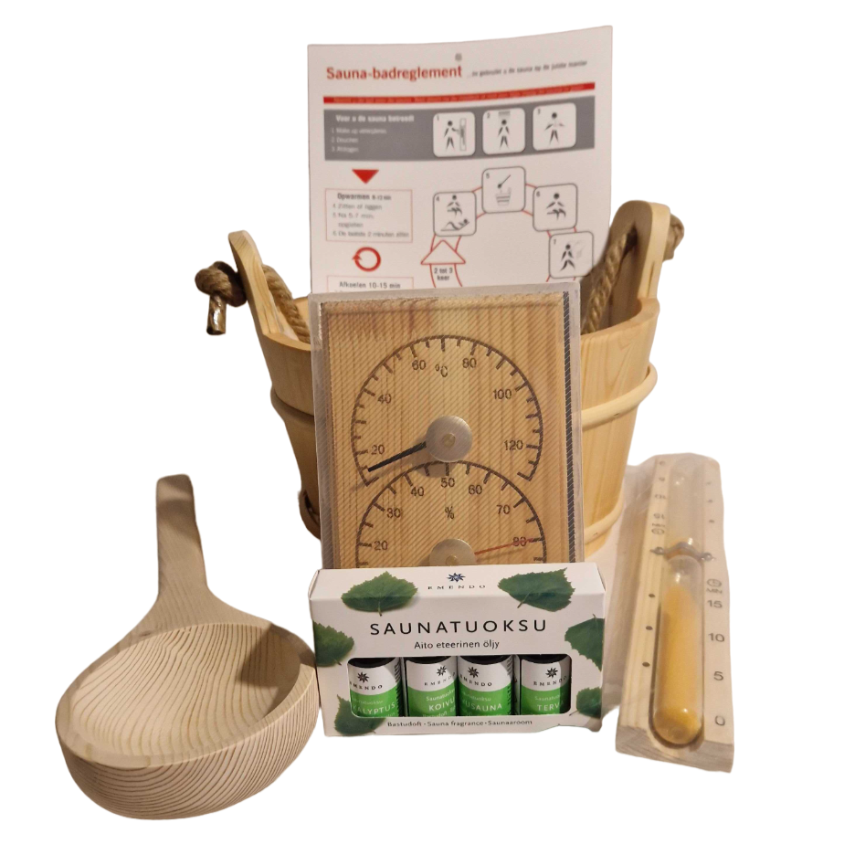 Sauna 10 Delige Accessoireset