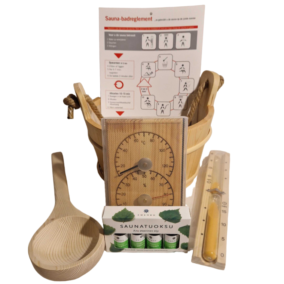 Sauna 10 Delige Accessoireset