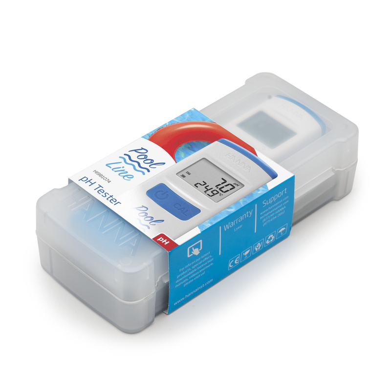 Water tester pH en Temperatuur