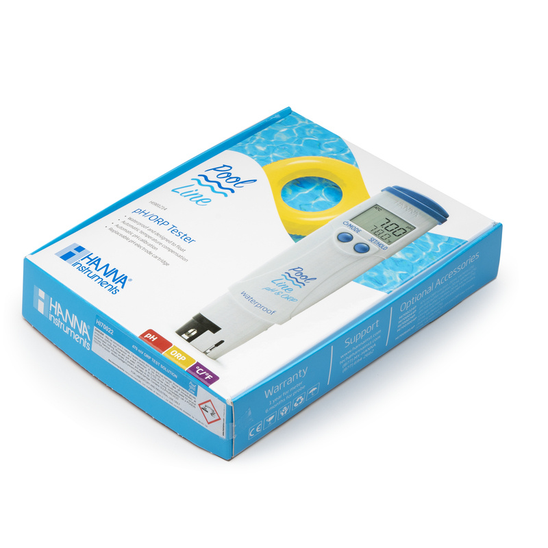 Water tester pH, Chloor, en temperatuur Vervangbaar