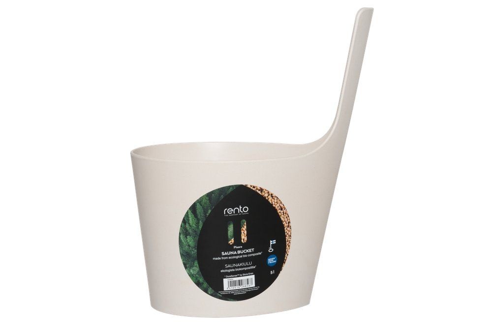 Rento Pisara sauna emmer schors - wit