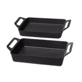 Mustang Gietijzeren pan 2 stuks
