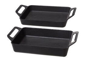 Mustang Gietijzeren pan 2 stuks