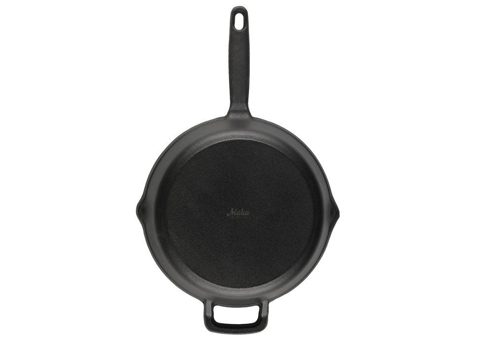 Maku Kitchen life Gietijzeren koekenpan 26 cm