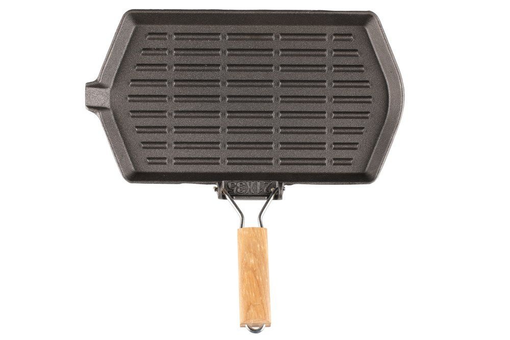 Mustang Gietijzeren koekenpan 21x35 cm