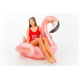 Didak Opblaasbare Flamingo Roze Gold 140x130x120 cm