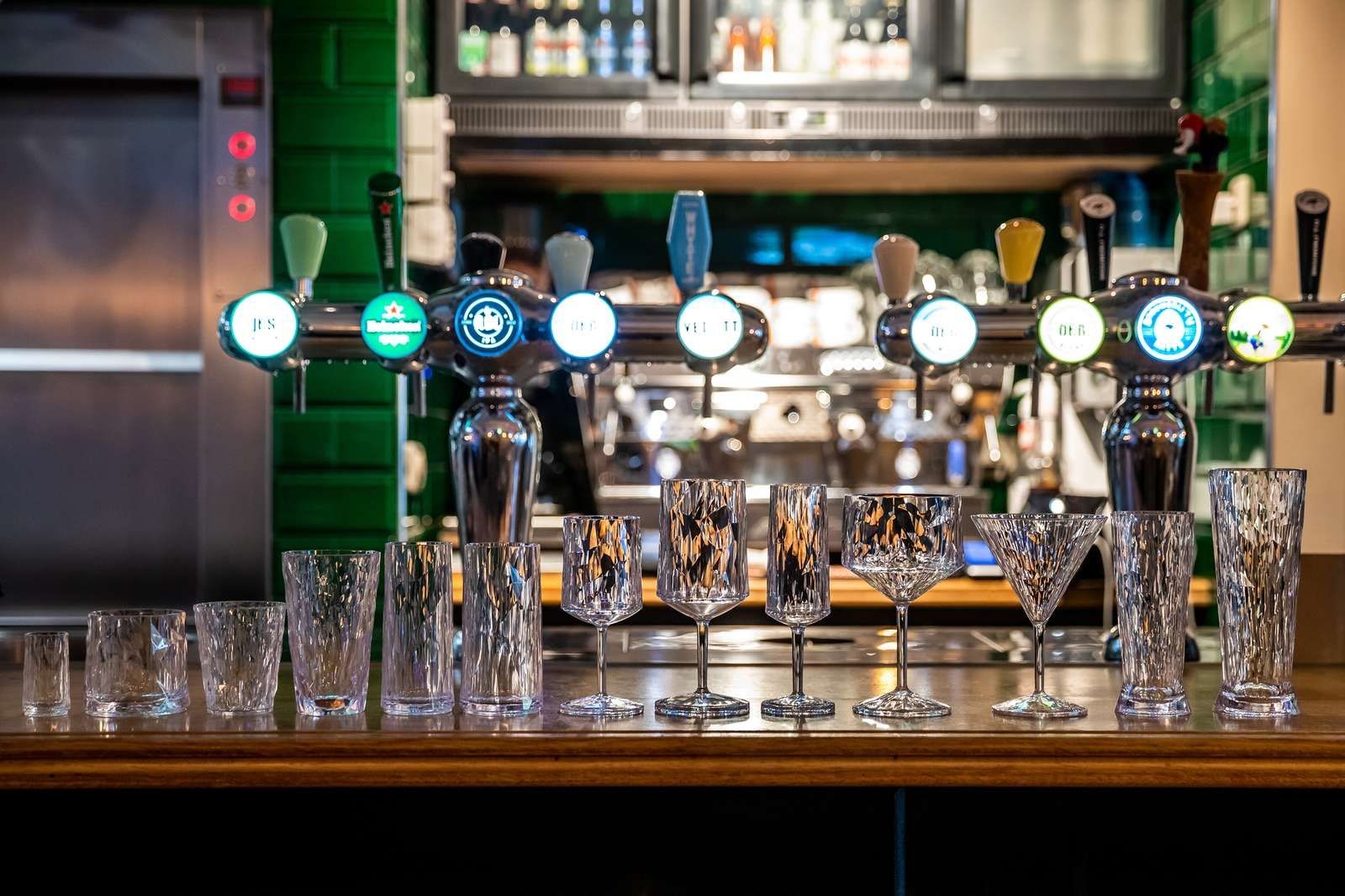 Koziol superglas club No.01 waterglas 250 ml set van 4 stuks