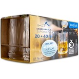 Koziol superglas club No.07 shotglas 40 ml set van 4 stuks