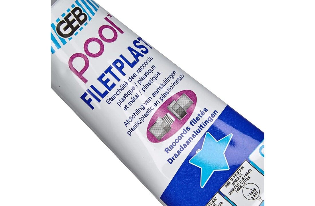 GEB Filetplast afdichtpasta voor kunststof en metaal schroefdraad