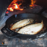 Valhal Outdoor Skillet Gietijzer Met Handgrepen 30 cm