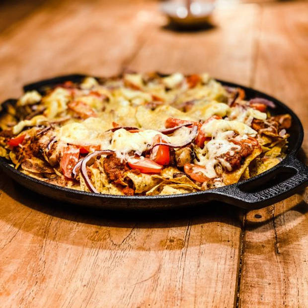 Valhal Outdoor Skillet Gietijzer Met Handgrepen 30 cm