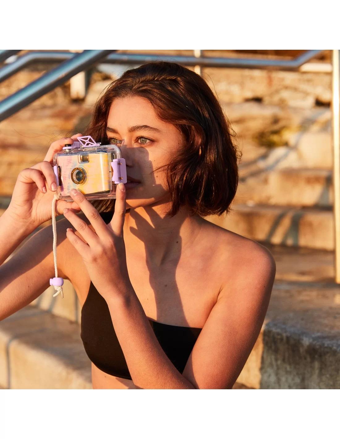 Sunnylife Onderwatercamera 35mm sea seeker Tie Dye Sorbet