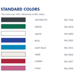 Arkema Jolly Solar Buitendouches - diverse kleuren