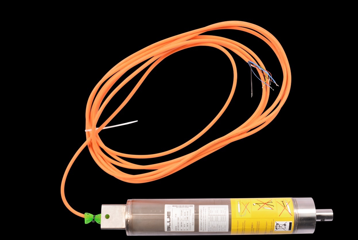 Blue Oprolsysteem voor blokkenbaden met 250Nm motorvermogen