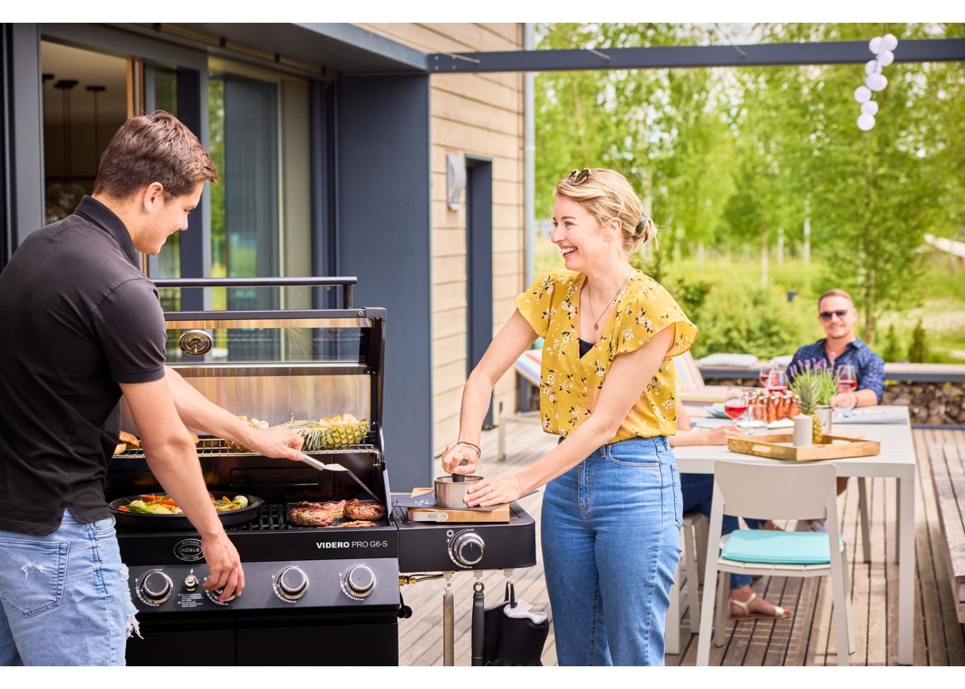 Rösle Hamburgerpers Roestvrijstaal