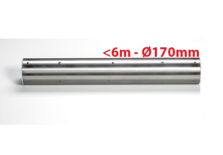 Blue Oprolsysteem voor blokkenbaden met 450Nm motorvermogen