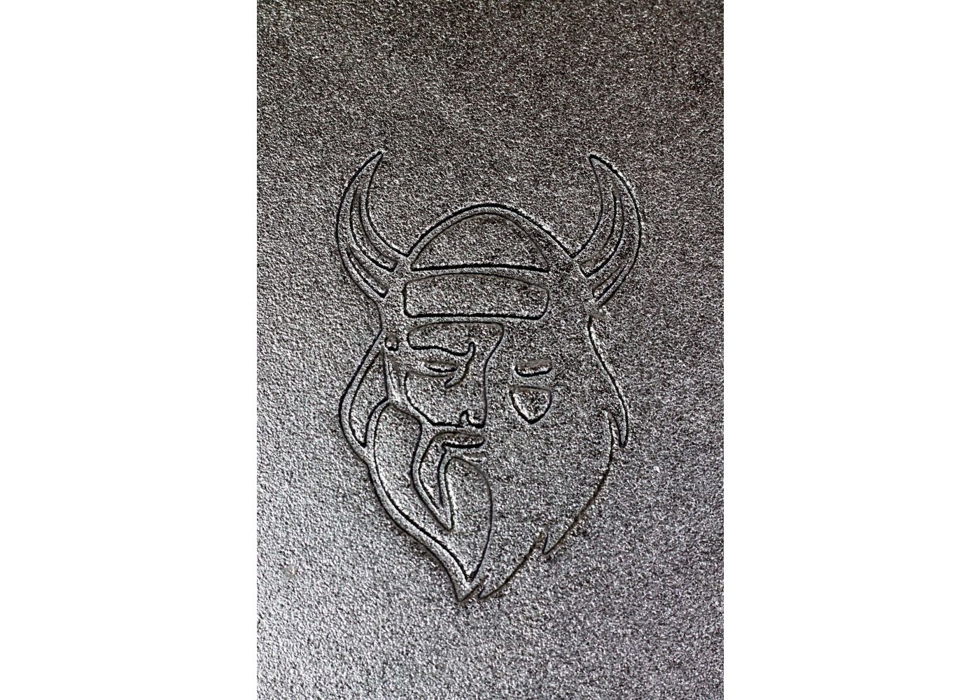 Valhal Outdoors Skillet Gietijzer Met Handgrepen 25 cm