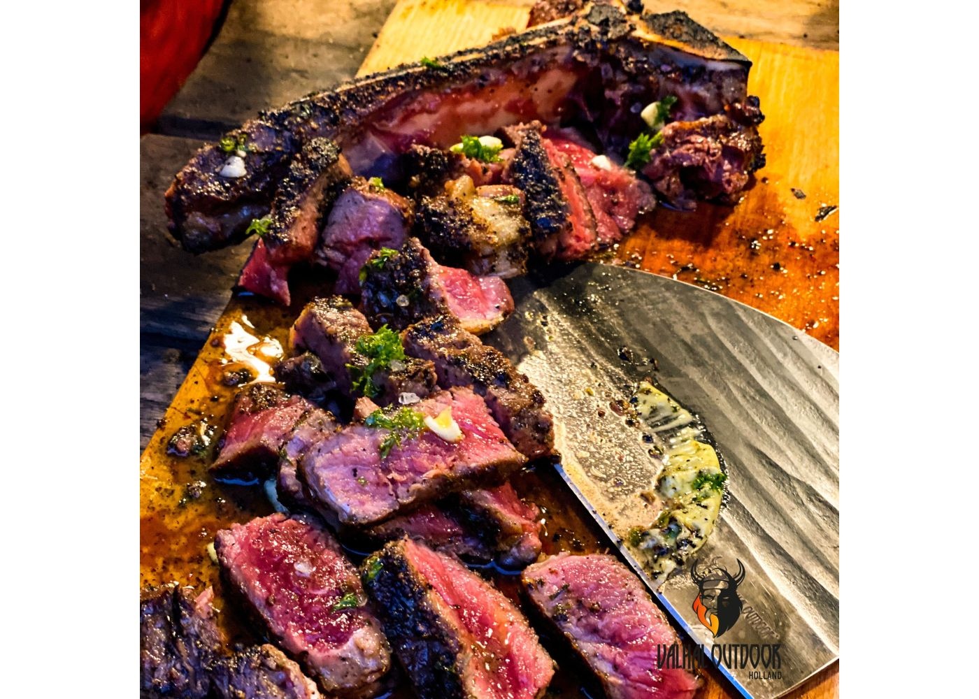 Valhal Outdoors Barbecue Hakmes lengte: 29cm