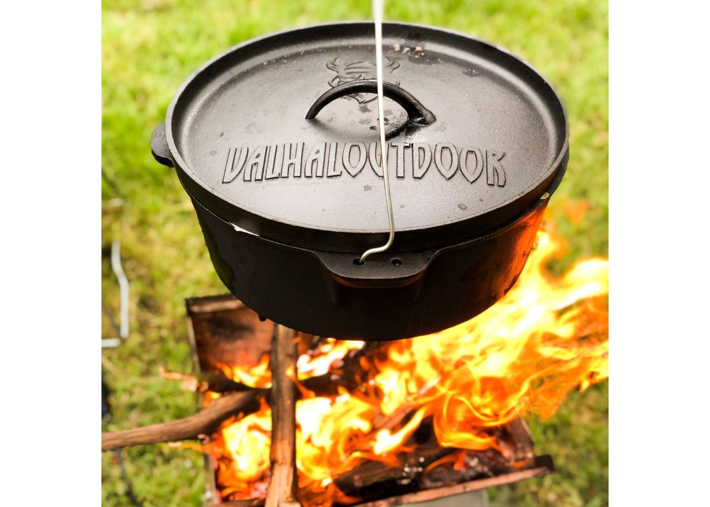 Valhal Outdoor Dutch Oven Braadpan Barbecue 6.1 liter