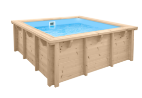 Interline Bali Houten Zwembad vierkant