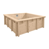 Interline Bali Houten Zwembad vierkant