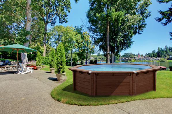 Interline Bali Houten Zwembad rond 4.40 meter