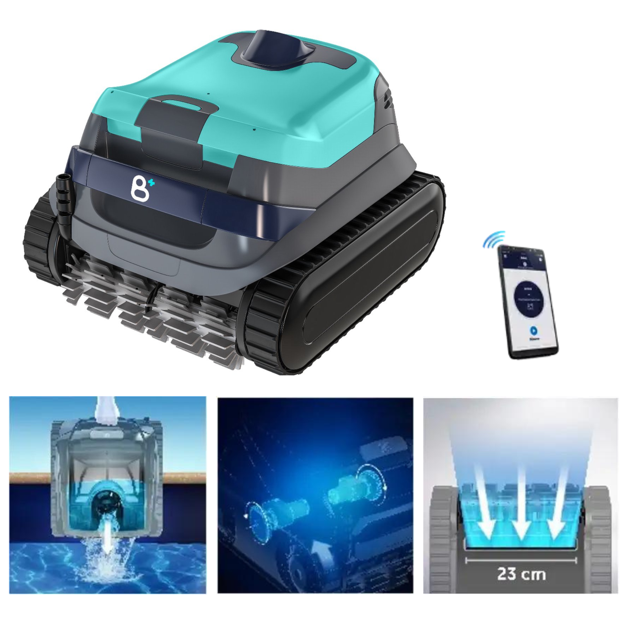 Blueplus Rob-i automatische zwembadrobot