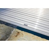 Soldeck PC Metalic Grijs lamellen
