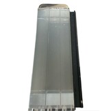 Soldeck PC Metalic Grijs lamellen