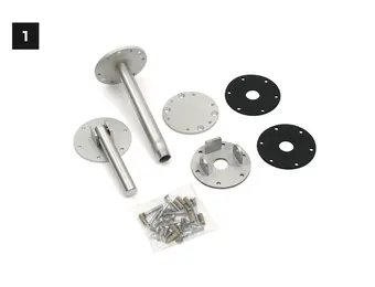 Soldeck voor beton bad onderdelen