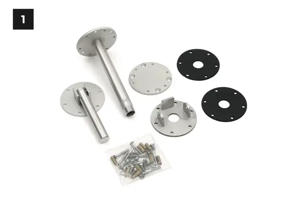 Soldeck voor beton bad onderdelen