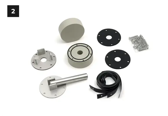 Soldeck voor kunststof bad onderdelen