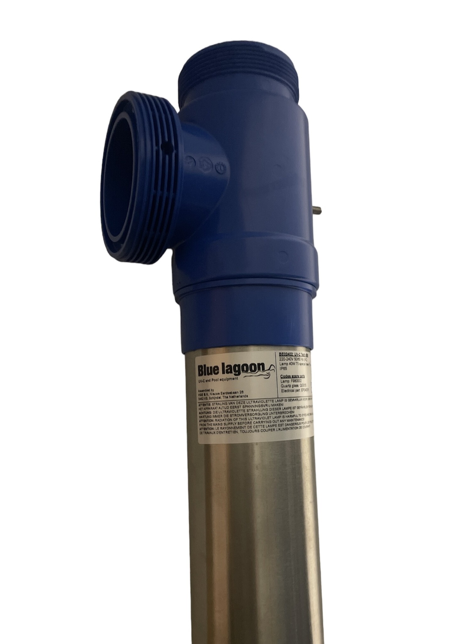 Blue lagoon behuizing onderdeel