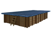 Interline Winterafdekking voor Houten baden