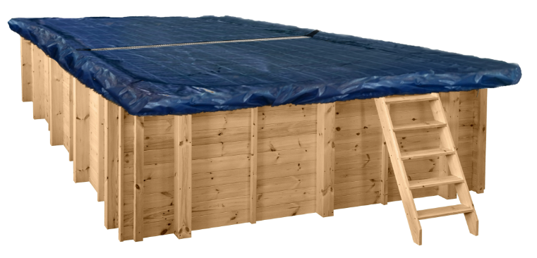 Interline Winterafdekking voor Houten baden - In diverse afmetingen