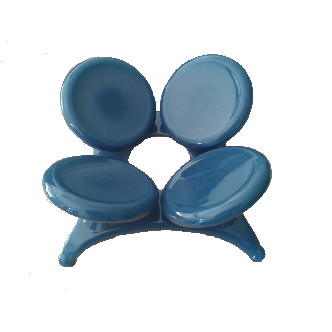 Schotelmodel hoofdsteun Solarium