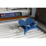 Schotelmodel hoofdsteun Solarium