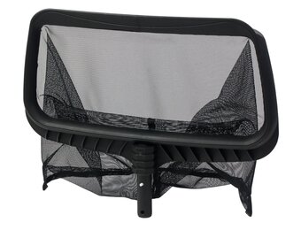 Delphin Bodemschepnet zwart kunstof